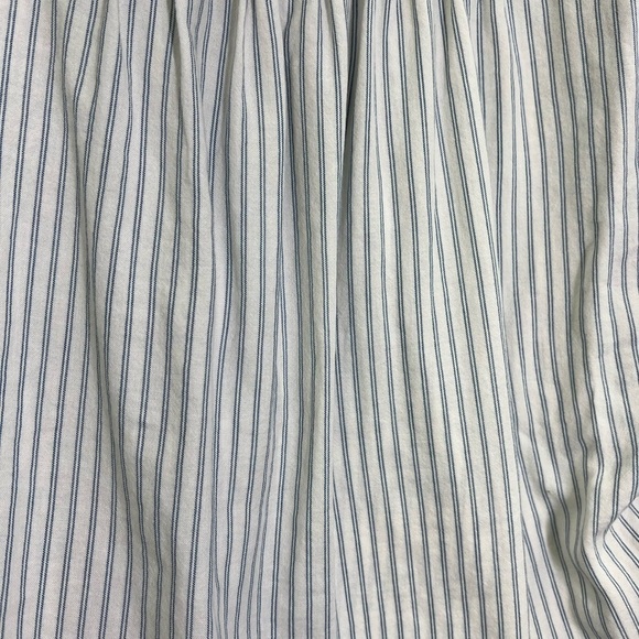 Madewell - Central Blue And White Erin Stripe Oversized Button Down Blouse XXS - Picture 15 of 15